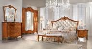 Vittoria Olasz elit hálószoba bútor bézs és barna színben(Anton)